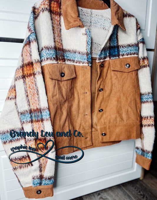 Plaid/Corduroy Shackleton. PREORDER 9.23.24 or 9.30.24