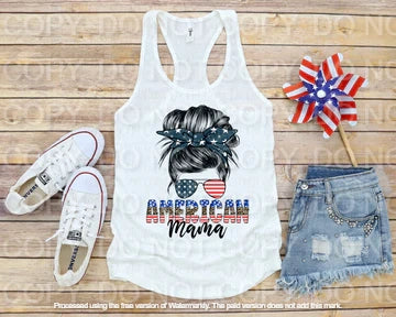American Mama *SHORT SLEEVE TEE ONLY*